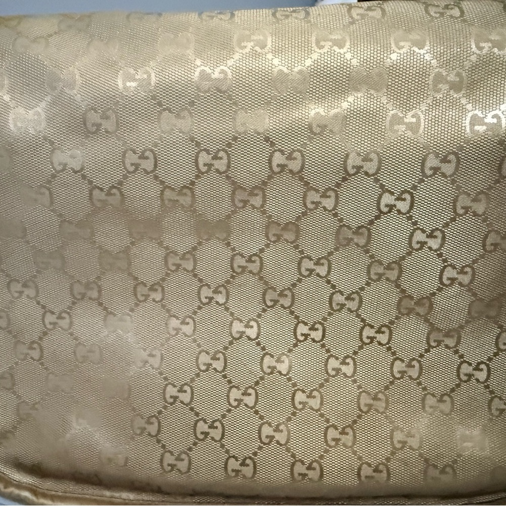 Gucci Metallic Gold Shoulder Bag